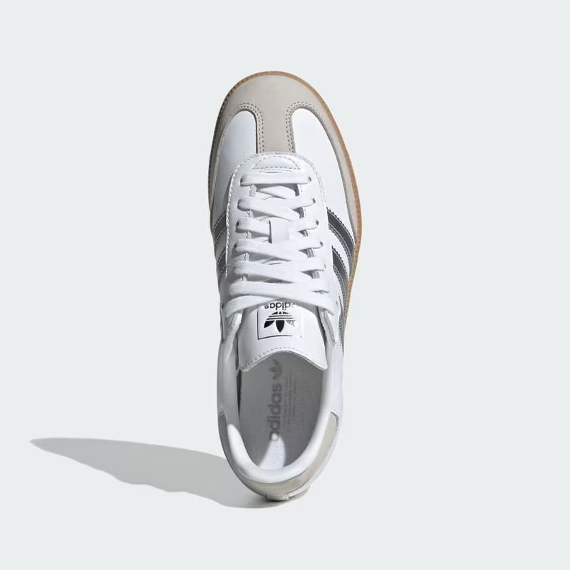 Adidas Samba White Silver Metallic