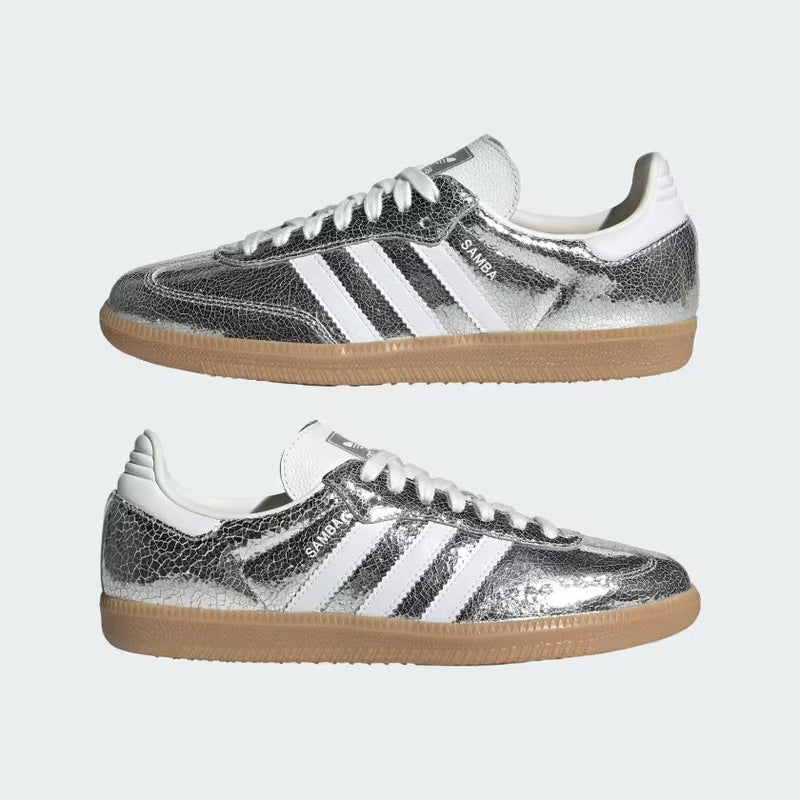 Adidas Samba Silver Metallic
